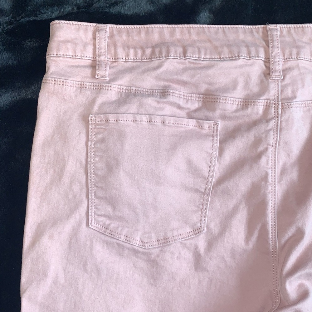 Buffalo David Bitton Samuella peach mid-rise Bermuda 16/36 - Picture 6 of 8